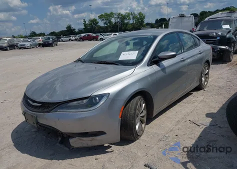 2015 Chrysler 200 S из США, поврежденный, VIN 1C3CCCBB0FN695844